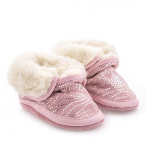 Ghete imblanite bebelusi Cosy Boot Rose Clair - Img 4