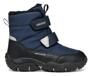Ghete imblanite impermeabile baieti Baltic Boy B Abx Navy/Black