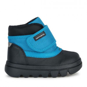 Geox Ghete impermeabile baieti B Willaboom B ABX Petrol Blue incaltaminte copii bigstep