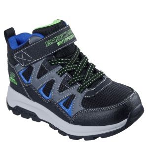 Ghete impermeabile băieți Skechers Storm Blazer Drizzle Squad Black mărimi 27-37 - Img 2