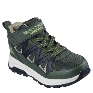 Ghete impermeabile băieți Skechers Storm Blazer Drizzle Squad Olive - Img 2