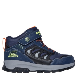 Ghete impermeabile băieți Skechers Storm Blazer Glow Roam Navy