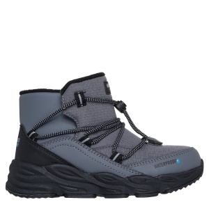 Ghete impermeabile copii Skechers Turbo Tread Storm Glider Charcoal