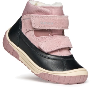 Ghete impermeabile îmblănite fete Geox Omar Girl Wpf Black Rose - B462LC/022FU/C0724 - unghi