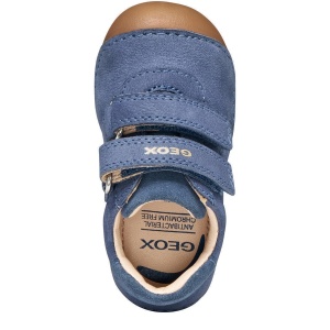 Pantofi băieți Geox Tutim Boy Denim — vedere de sus