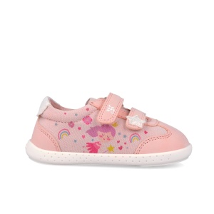Garvalin Pantofi barefoot fete 262337-A032 Rosa încălțăminte primii pasi bigstep