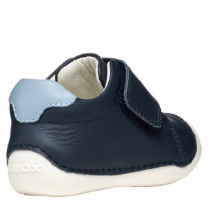 Pantofi bebeluși Geox Tutim Navy Donkey — vedere din față