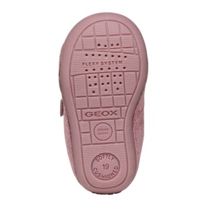 Geox Pantofi bebelusi Tutim Pink Platinum B9440B-007NF-C8233