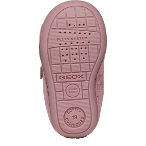 Pantofi bebeluși Geox Tutim Pink Platinum - B9440B/007NF/C8233 - talpă