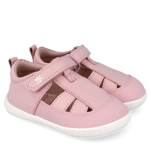 Pantofi decupați barefoot fete Garvalin Rosa - Img 2