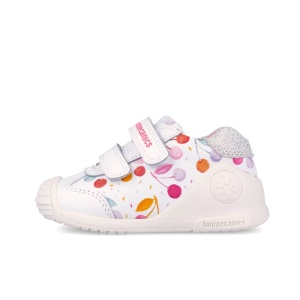 Biomecanics Pantofi fete 262102-B050 Blanco încălțăminte primii pasi bigstep