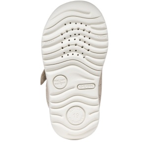 Pantofi fete Geox Macchia Girl Beige — talpa