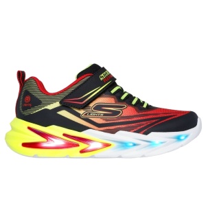 Skechers Pantofi sport baieti 400139L/BKRD Flex-Glow Ultra incaltaminte copii bigstep