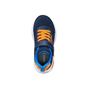Geox Pantofi sport baieti Assister Boy Navy Orange B4663A-000CL-C1698 încălțăminte copii bigstep
