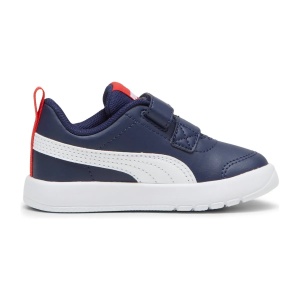 Pantofi sport baieti Courtflex V3 V Inf PUMA Navy-PUMA White-PUMA Red