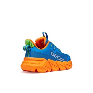 Geox Pantofi sport baieti Flexyper Fast Boy Lt Blue Orange  J46N1A-0149J-C0573 incaltaminte copii bigstep