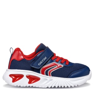 Pantofi sport băieți Geox Assister Boy Navy Red