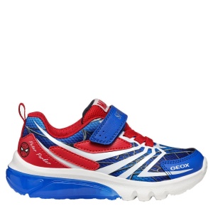 Pantofi sport băieți Geox Ciberdron Royal Red