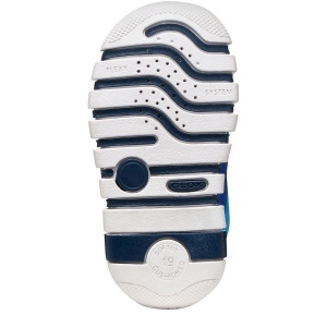 Pantofi sport băieți Geox Iupidoo Boy Azure Navy — talpa