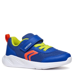 Pantofi sport băieți Geox Sprintye Boy Royal Red - vedere în perspectivă - J36GBA/01454/C0833