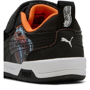 Pantofi sport băieți Puma Multiflex 2 Hot Wheels 2 SL V Inf — detaliu călcâi