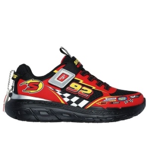 Skechers Skech Tracks Black Red L 402303L-BKRD