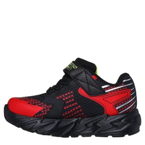 Pantofi sport băieți Skechers Flex-Glow Bolt Black Red mărimi 22-26 - Img 3