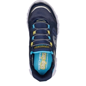 Pantofi sport băieți Skechers Hypno Flash Navy Blue - Img 4