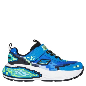 Pantofi sport băieți Skechers Mega Craft 4K Blue