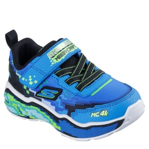 Pantofi sport băieți Skechers Mega Scene Blue Lime