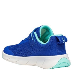Pantofi sport barefoot băieți Geox Foot-Run Boy Royal Watersea — vedere din spate