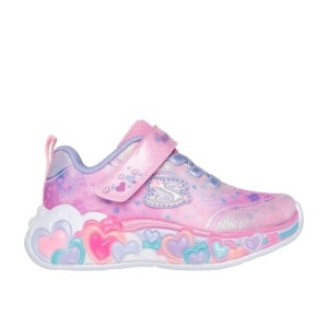 Skechers Eternal Heart Lights Pink Multi N 302696N-LPMT incaltaminte copii bigstep