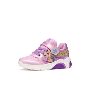 Geox Pantofi sport fete Fadinlight Pink Dk Lilac încălțăminte copii bigstep