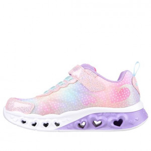 Skechers Pantofi sport Fete Flutter Heart Lights Simply Pink Multi incaltaminte copii bigstep