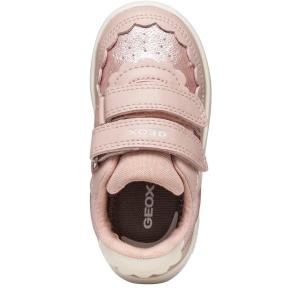 Pantofi sport fete Geox Eclyper Lt Rose — vedere de sus