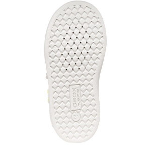 Pantofi sport fete Geox Eclyper Optic White Lt Lilac — talpa