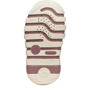 Pantofi sport fete Geox Iupidoo Girl Antique Rose — talpa
