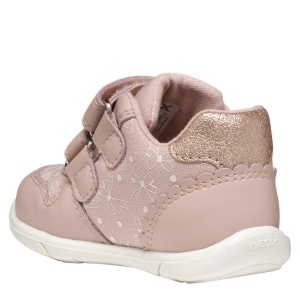 Pantofi sport fete Geox Zapito Girl Lt Rose — vedere din spate