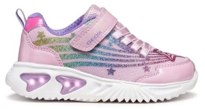 Pantofi sport fete J Assister Girl Pink Multicolour - Img 2