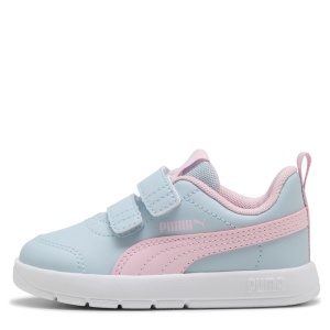 Pantofi sport fete Puma Courtflex V3 Inf Lucite Pearl Pink — vedere laterală
