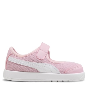 Pantofi sport fete Puma Courtflex v3 Lina V Inf Rose Mauve — vedere laterală opusă