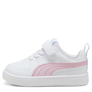 Pantofi sport fete Puma Rickie AC Inf White Rose Mauv