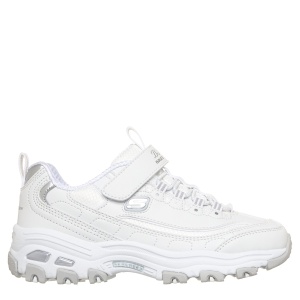 Pantofi sport fete Skechers D'lites Alb