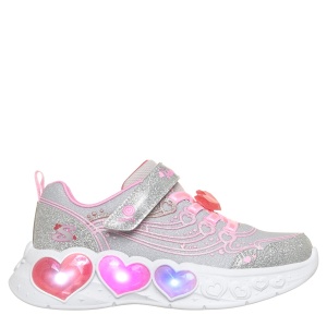 Pantofi sport fete Skechers Enchanted Heart Lights Multicolor - 303266LC/SMLT - cu luminițe
