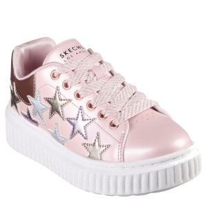 Pantofi sport fete Skechers Hi Ridge Superstardom Light Pink - Img 2