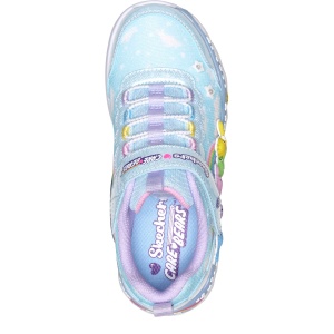 Pantofi sport fete Skechers Hugs N Snugs Albastru - 302390LC/BLMT - branț