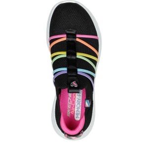 Pantofi sport fete Skechers Ultra Flex 3.0 Black — vedere de sus