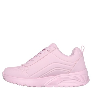 Pantofi sport fete Skechers Uno Lite Easy Zip Pink - vedere din față - 310387L/LTPK