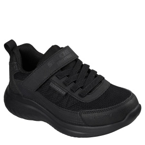 Pantofi sport impermeabili băieți Skechers Bounder 2.0 Black — vedere în perspectivă