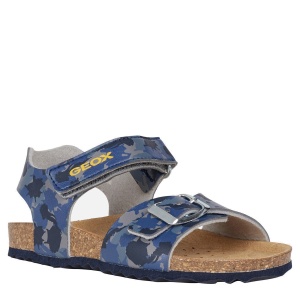 Sandale baieti Ghita B.B Gray Navy - J028LB/000BC/C0665 - din fata